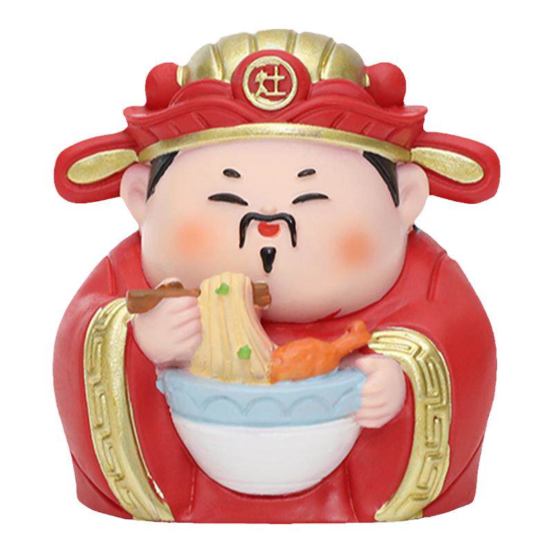 各路小神仙摆件财神土地爷神台灶王爷手办桌面摆件国潮创意小礼物