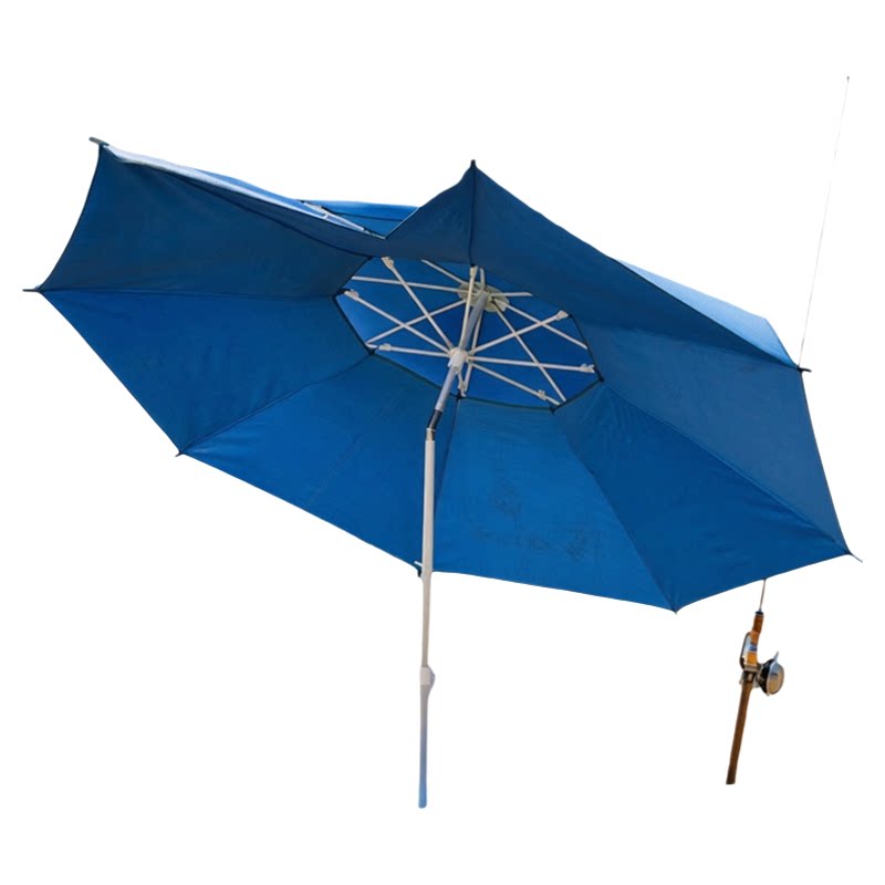 2米钓鱼伞开口万向防雨紫外线