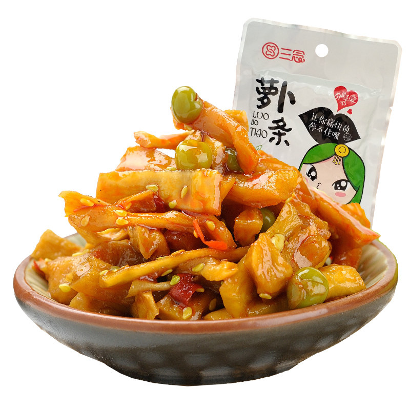 三念香辣萝卜干酱菜小包装整箱