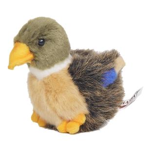 HANSA仿真绿头鸭毛绒玩具小野鸭玩偶公仔儿童生日礼物送闺蜜