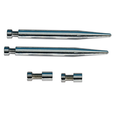 笔尖相框装饰钉亚克力有机玻璃夹钉后面五金支撑脚广告螺丝板钉子