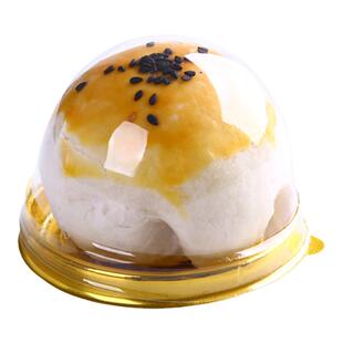 蛋黄酥包装盒糯米果雪媚娘冰皮月饼烘焙透明绿豆糕托礼吸塑盒子