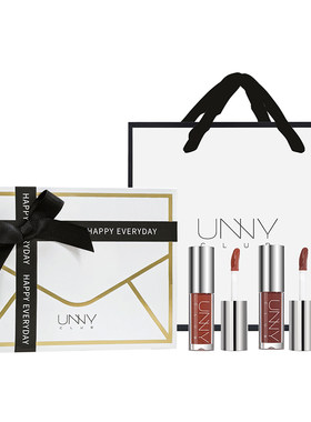 送到心坎上的礼物！unny唇釉礼盒