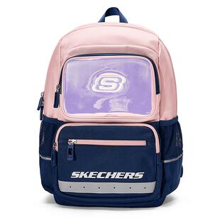 Skechers斯凯奇儿童书包男女童大容量背包小学生舒适负双肩背包