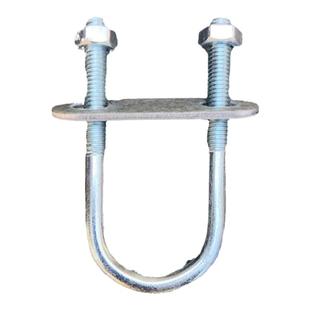 加粗镀锌不易生锈温室大棚配件管管卡斜撑卡U型卡固定夹45度卡