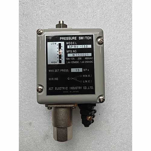 询价-ACT压力开关SPRV150最大压力15MP可维修