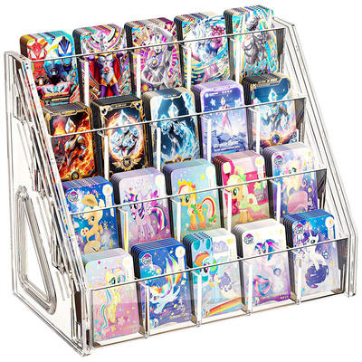 卡片展示架阶梯式分格