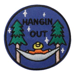 原创电脑补丁贴户外露营布贴徽章刺绣衣服裤子破洞修补装饰绣花标