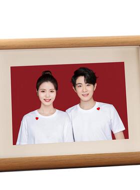 结婚证登记证件照相框摆台