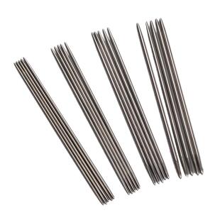 15cm短钢针织袜子专用棒针玩偶婴儿鞋双尖空心不锈钢针迷你包邮