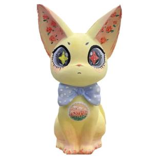 diy手工儿童填色玩具大号吉吉猫比得兔石膏像娃娃涂色白坯胚公仔