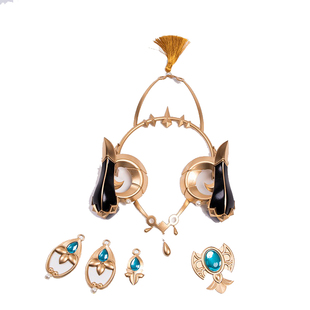 【隔壁家】莲光落舞筵妮露COSPLAY服装道具配饰头饰游戏动漫