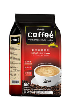 gerlen速溶咖啡100条咖啡粉条装