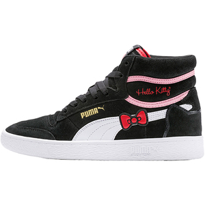 Puma/彪马正品Hello Kitty联名款女士潮流高帮耐磨运动板鞋