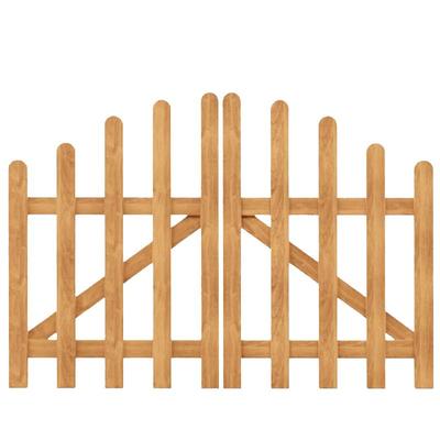 庭院木门小院入户栅栏门白色围栏