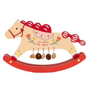 阿楹 新年马吉祥物摆件玄关客厅旺宅电视酒柜办公室乔迁高级礼物