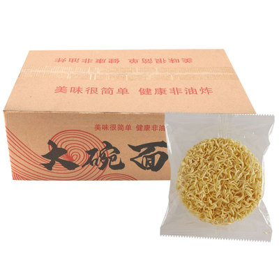 包装大碗面非油炸炒面整箱