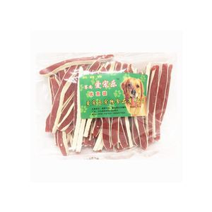 狗零食宠物零食爱宠乐三明治鸡肉鳕鱼条400克美毛护肤奖励训练