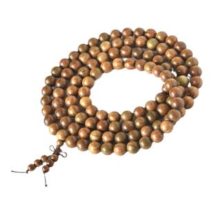 绿檀木手串女男文玩盘玩学生手链檀香木佛珠木质手串木串檀木手串