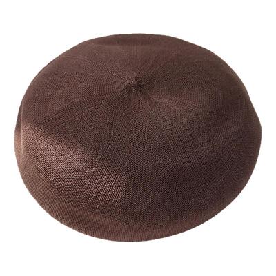 谷兜空间贝雷帽蚕丝透气出游女