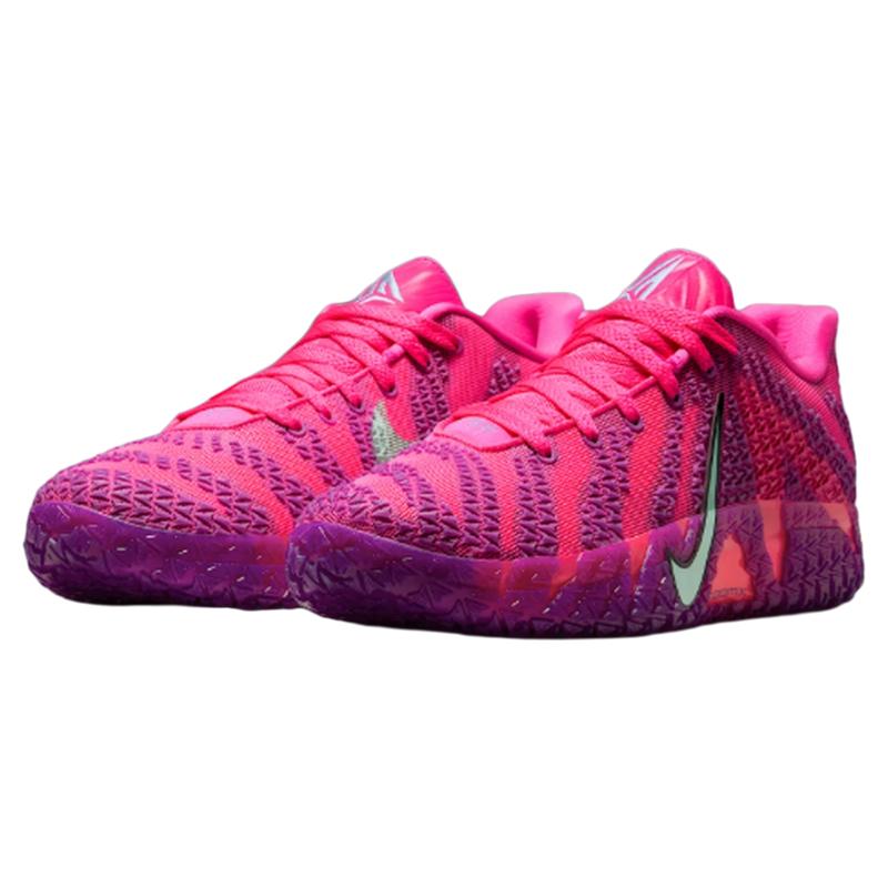 乐积运动 NIKE JA3 莫兰特3代 粉紫低帮耐磨实战篮球鞋HF2794-600