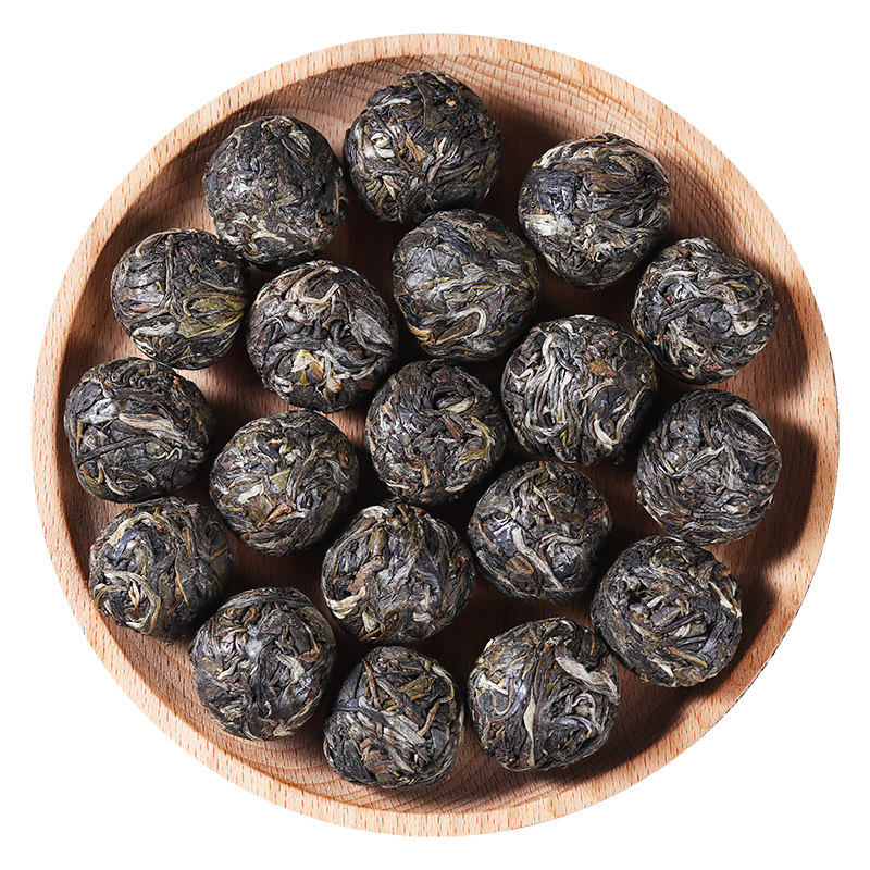 景迈山古树普洱生茶龙珠500g