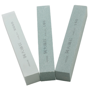 阿大油石正方形25*25*150mm精磨刀石精磨砂条绿碳化硅方形磨石150