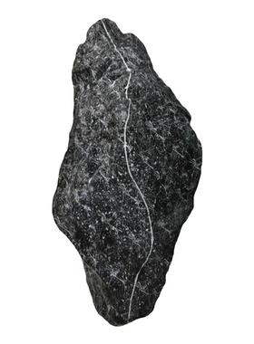 仿真黑山仿生石玻璃钢造景观室内户外玄关楼梯枯山水庭院组合摆件