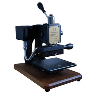 造具MAXITAEC-17 烫金机logo铜模压印名片皮革包装压痕机手工皮具