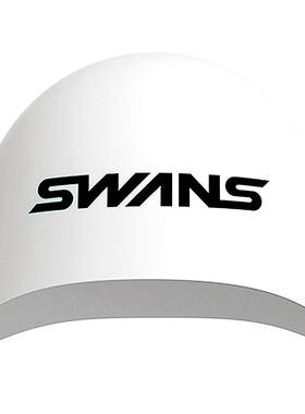 swans钢盔帽游泳帽女专业男装备