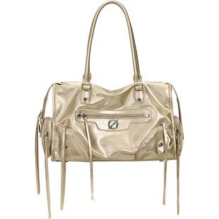 JTB极光托特包.新款设计感女包时尚金色包包单肩斜挎通勤实用大包