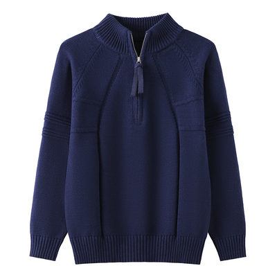 男童毛衣秋冬款加厚针织衫