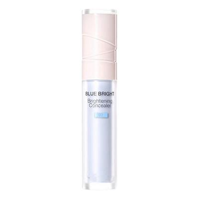 新手福音 粉白色 蓝色橄榄绿提亮遮瑕液修容面部提亮高光眼影滋润