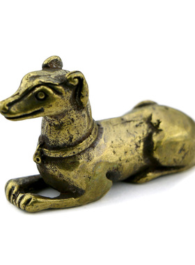 复古生肖狗意大利模型小摆件