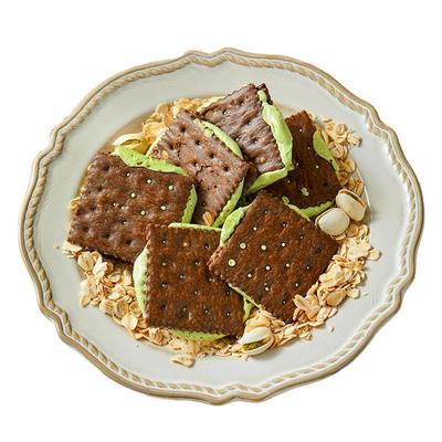 不齁甜的开心果酱牛轧饼！