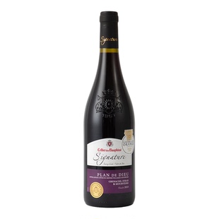 花香满溢的GSM混酿!法国罗纳河谷Rhone村庄级上帝之意干红葡萄酒