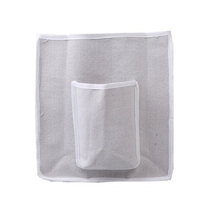 无盖白帆布工具包木工包电工包五金配件加厚耐磨小号大号男式劳保