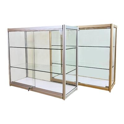 铝合金钢化玻璃玻璃柜柜台礼品柜