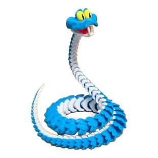 3d打印盖瑞蛇疯狂动物城2周边盖瑞一条蛇盖瑞全关节可动模型玩偶6