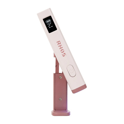 RHOS美甲一字灯小型迷你手持光疗机指甲油胶速干烤灯甲片照灯工具