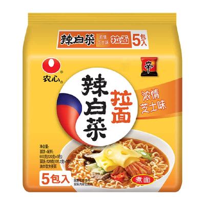 农心辣白菜芝士拉面