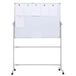 美斯特白板支架式写字板办公会议培训讲课家用教学儿童涂鸦立式单面双面黑板移动白班绿板留言板记事板告示板