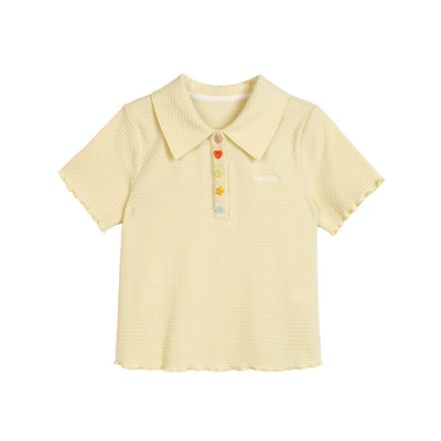 NORNOR女童POLO衫夏季透气弹力