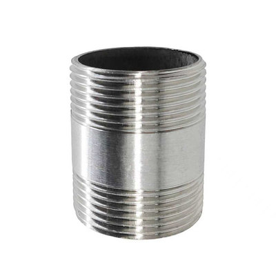 不锈钢圆管双头丝外丝水暖配件