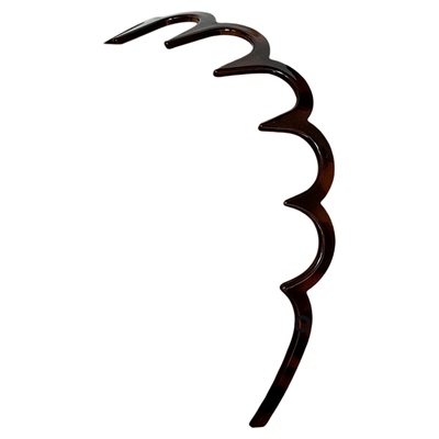 新款高颅顶大波浪发箍