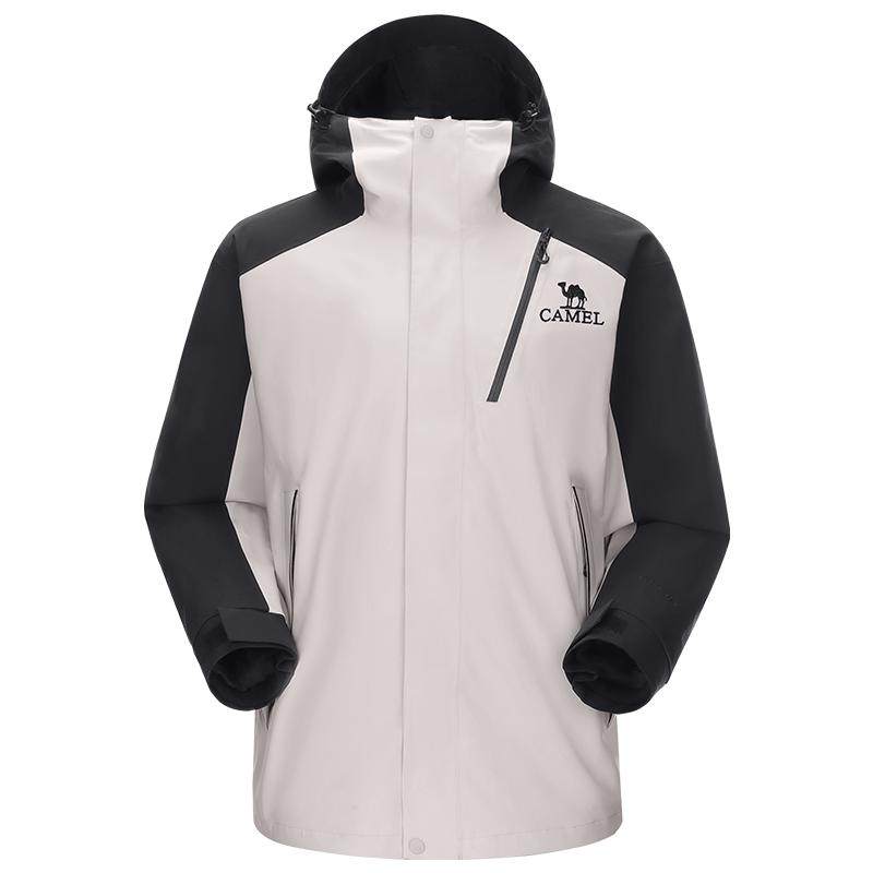 [王俊凯同款] 骆驼王者凯甲Evo系列冲锋衣男三合一羽绒服冬外套女