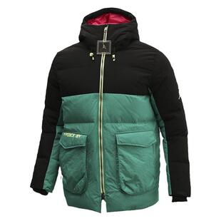 NIKE耐克羽绒服男2024冬季新款AJ保暖中长款休闲羽绒服CK6662-011