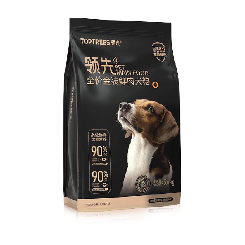 Toptrees冻干鲜肉狗粮美毛健康