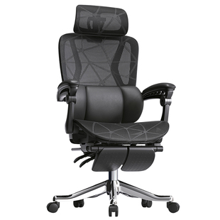 人体工学椅办公椅子家用电脑椅舒适久坐办公午睡两用椅可躺电竞椅