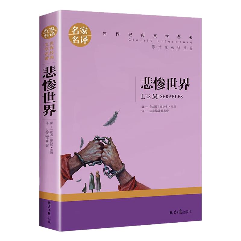 悲惨世界儿童文学世界名著图书
